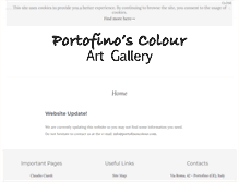 Tablet Screenshot of portofinoscolour.com